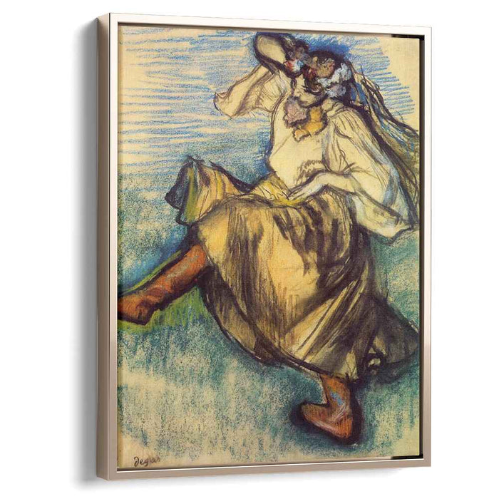 Ukrainian Dancers (1899) by Edgar Degas