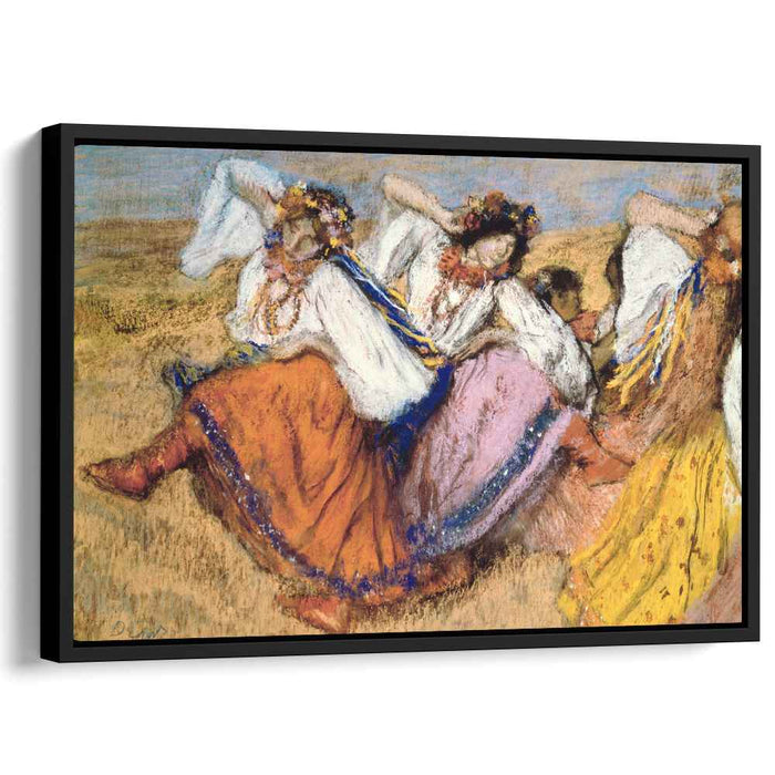 Ukrainian Dancers (1899) by Edgar Degas