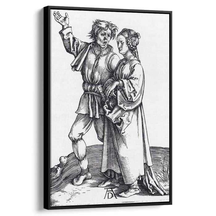 Rustic Couple (1497) by Albrecht Durer