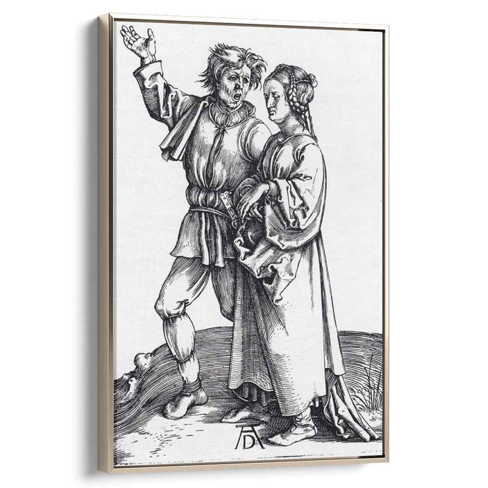 Rustic Couple (1497) by Albrecht Durer