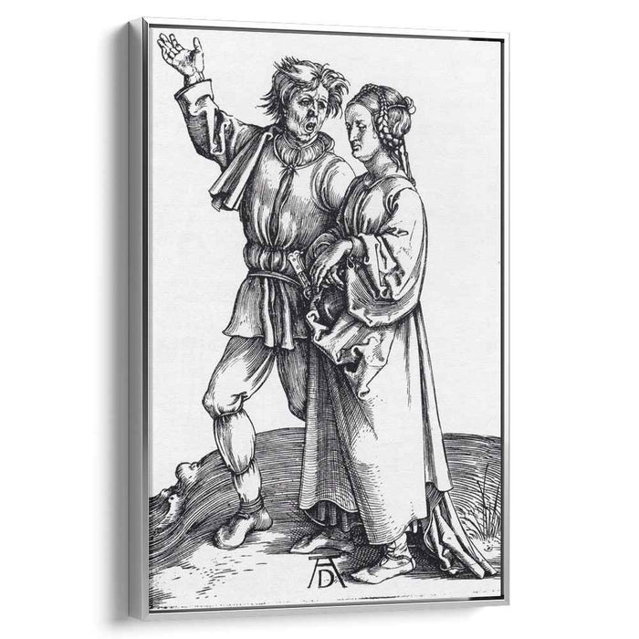 Rustic Couple (1497) by Albrecht Durer