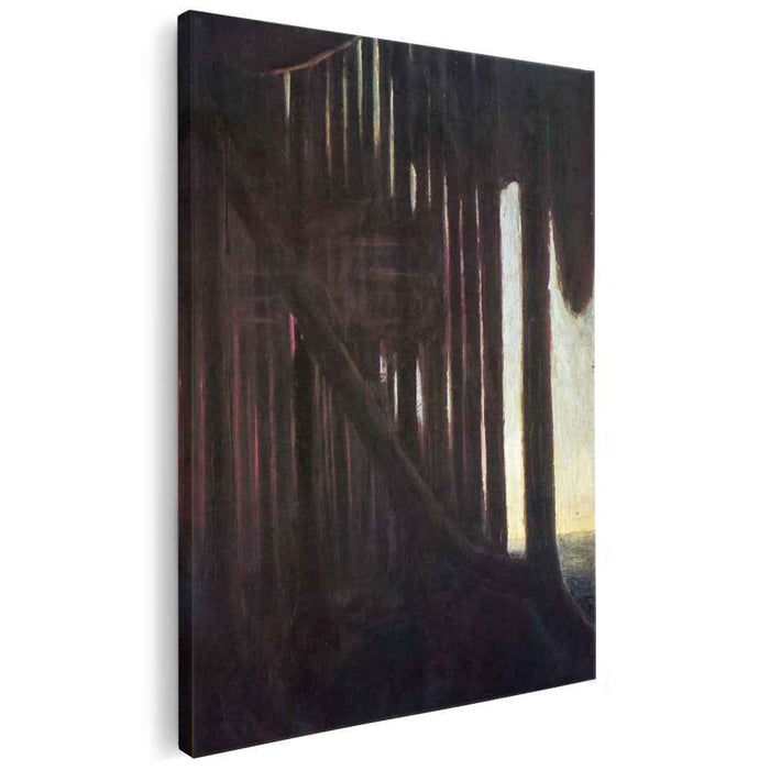 Rustle of the Forest (1904) by Mikalojus Konstantinas Ciurlionis