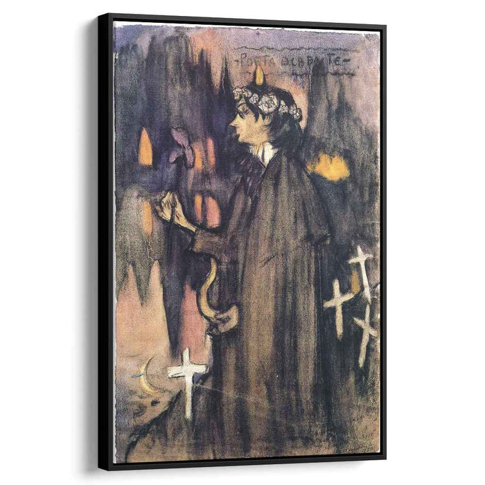 Sabartes as decadent poet (1900) by Pablo Picasso