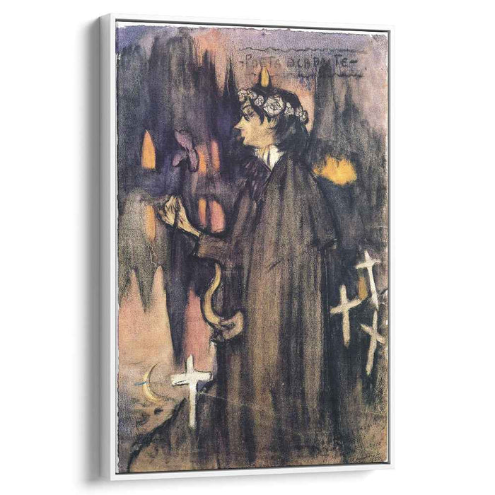 Sabartes as decadent poet (1900) by Pablo Picasso