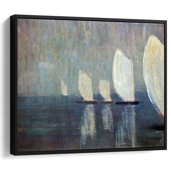 Sailing boats (1906) by Mikalojus Konstantinas Ciurlionis