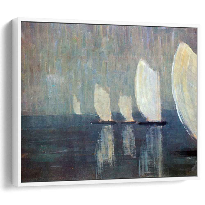 Sailing boats (1906) by Mikalojus Konstantinas Ciurlionis