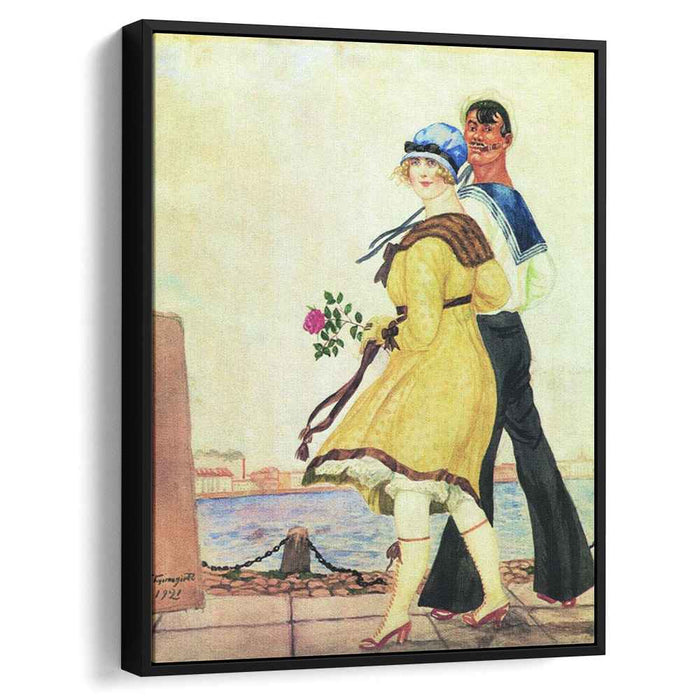 Sailor and His Girl (1921) by Boris Kustodiev