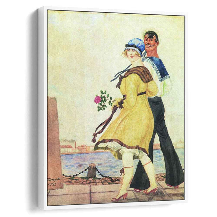 Sailor and His Girl (1921) by Boris Kustodiev