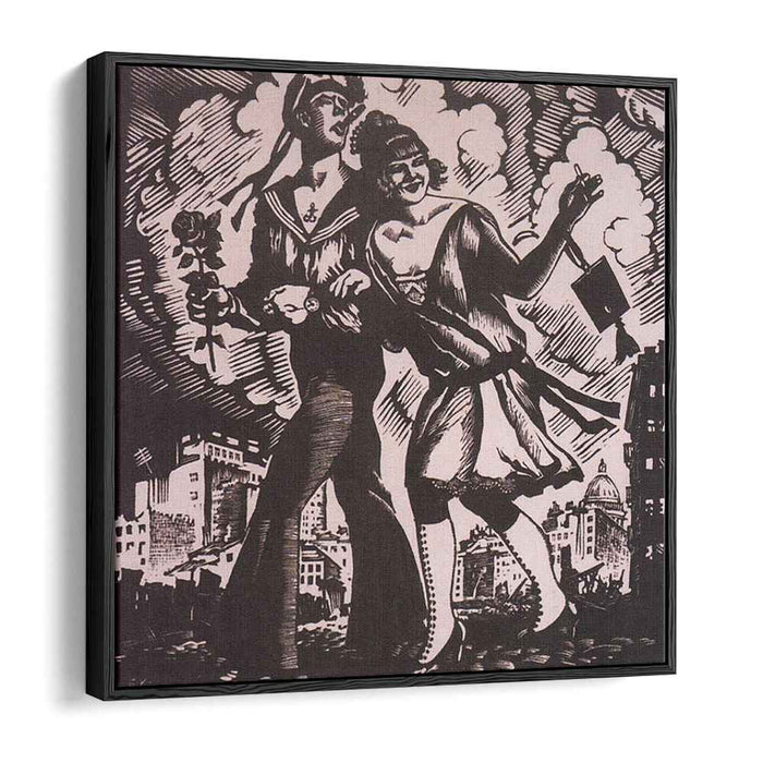 Sailor and His Girl (1926) by Boris Kustodiev