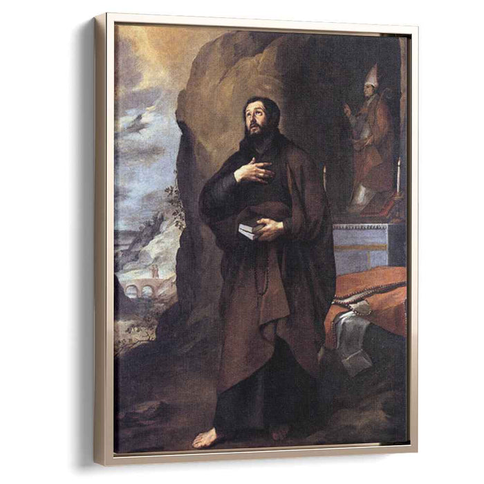 Saint Adelelmus of Burgos (1655) by Bartolome Esteban Murillo