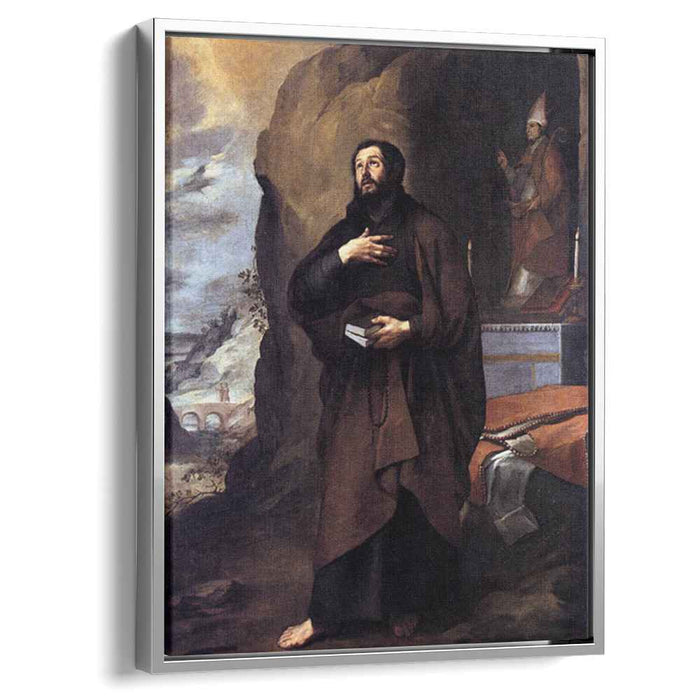 Saint Adelelmus of Burgos (1655) by Bartolome Esteban Murillo