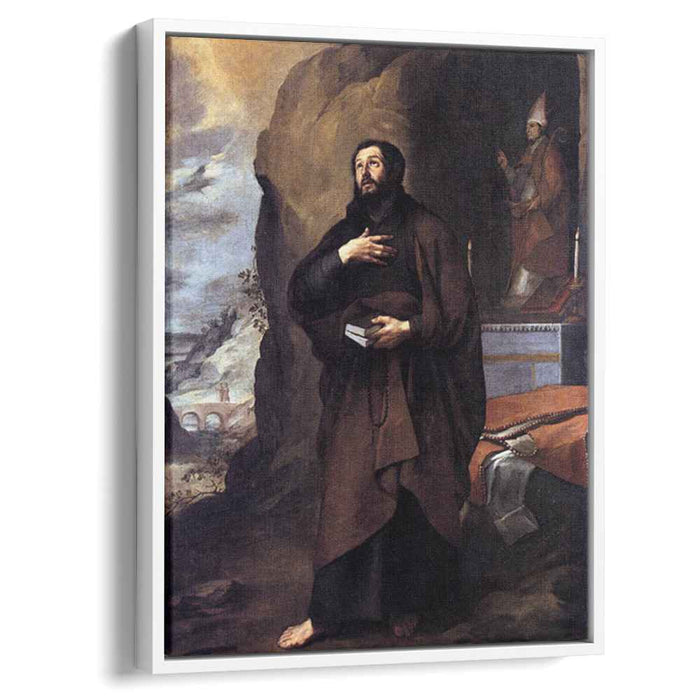 Saint Adelelmus of Burgos (1655) by Bartolome Esteban Murillo