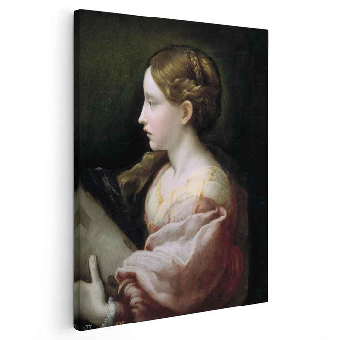 Saint Barbara (1522) by Parmigianino