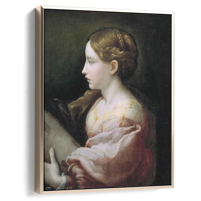 Saint Barbara (1522) by Parmigianino