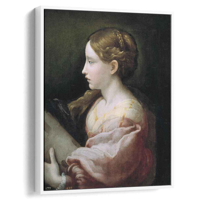 Saint Barbara (1522) by Parmigianino