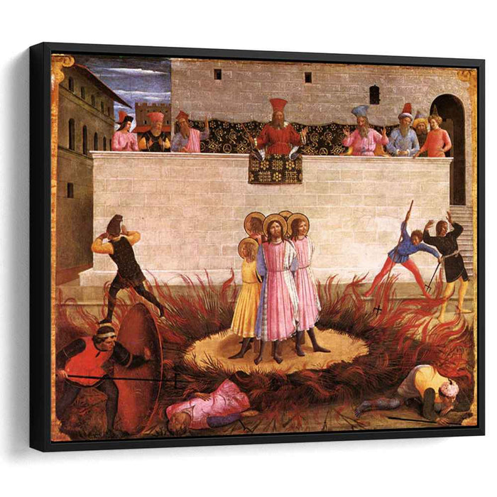 Saint Cosmas and Saint Damian Condamned (1440) by Fra Angelico