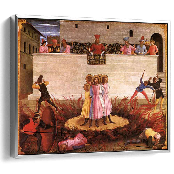 Saint Cosmas and Saint Damian Condamned (1440) by Fra Angelico