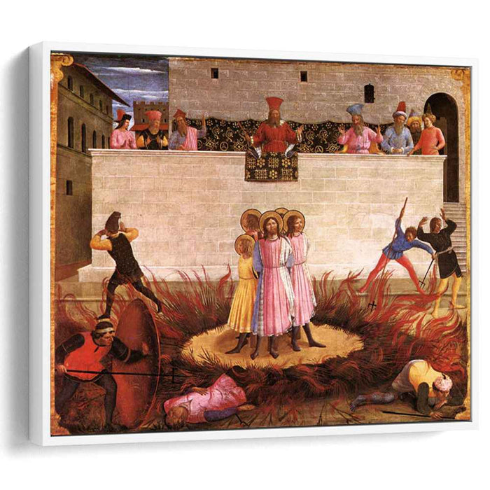 Saint Cosmas and Saint Damian Condamned (1440) by Fra Angelico