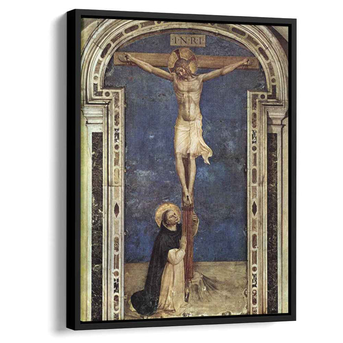Saint Dominic Adoring the Crucifixion (1442) by Fra Angelico