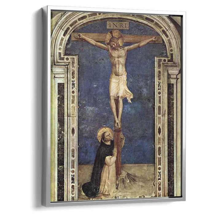 Saint Dominic Adoring the Crucifixion (1442) by Fra Angelico