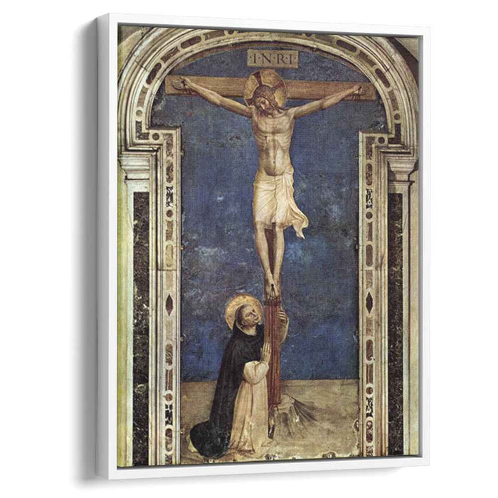 Saint Dominic Adoring the Crucifixion (1442) by Fra Angelico