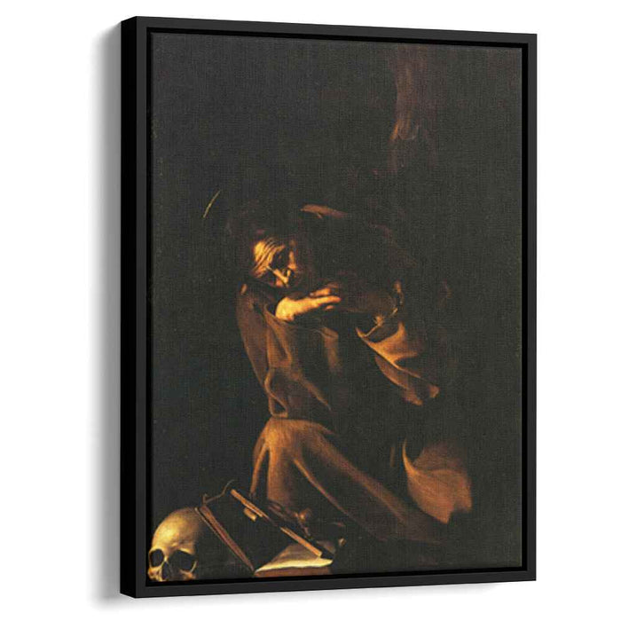 Saint Francis in Meditation (1606) by Caravaggio