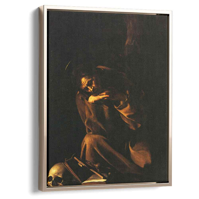 Saint Francis in Meditation (1606) by Caravaggio