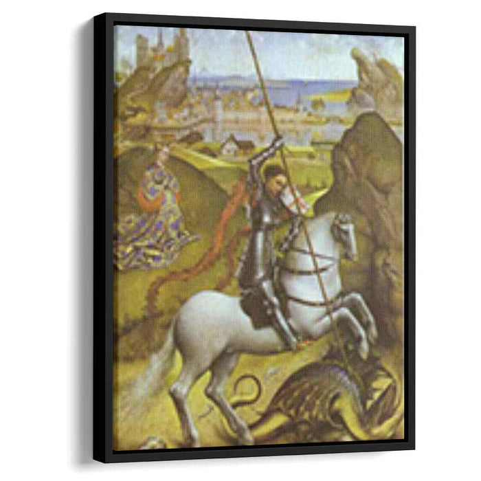 Saint George and the Dragon (1435) by Rogier van der Weyden