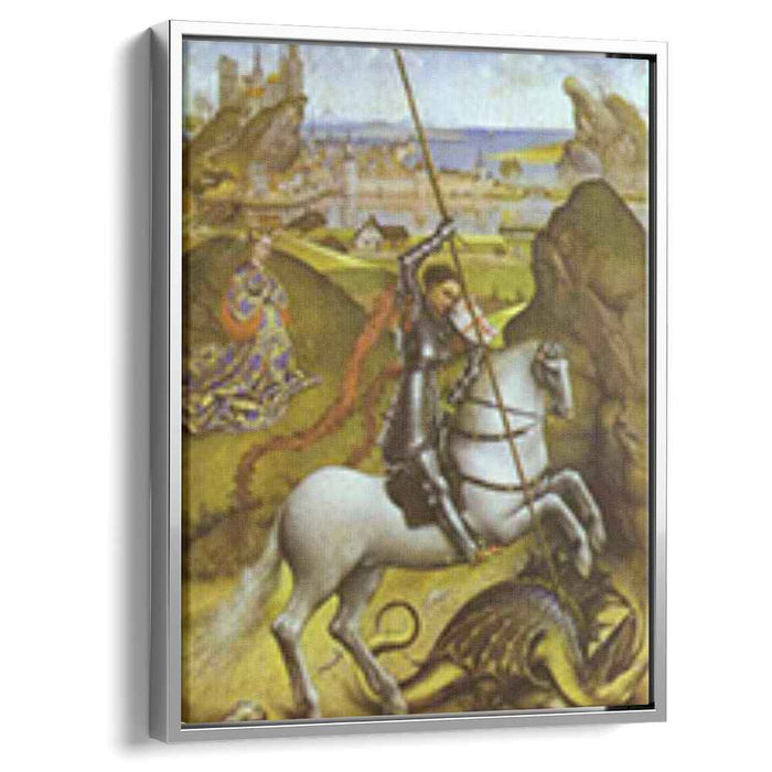 Saint George and the Dragon (1435) by Rogier van der Weyden