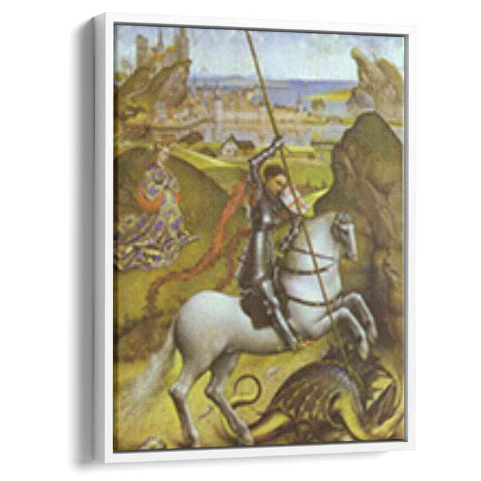 Saint George and the Dragon (1435) by Rogier van der Weyden