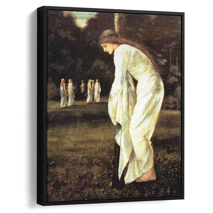 St George and the Dragon VI: The Princess Tied to a Tree (1866) by Edward Burne-Jones