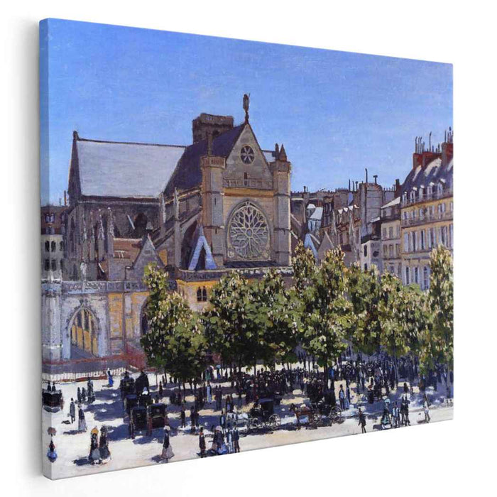 Saint Germain l'Auxerrois (1867) by Claude Monet