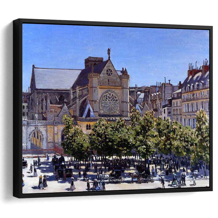 Saint Germain l'Auxerrois (1867) by Claude Monet