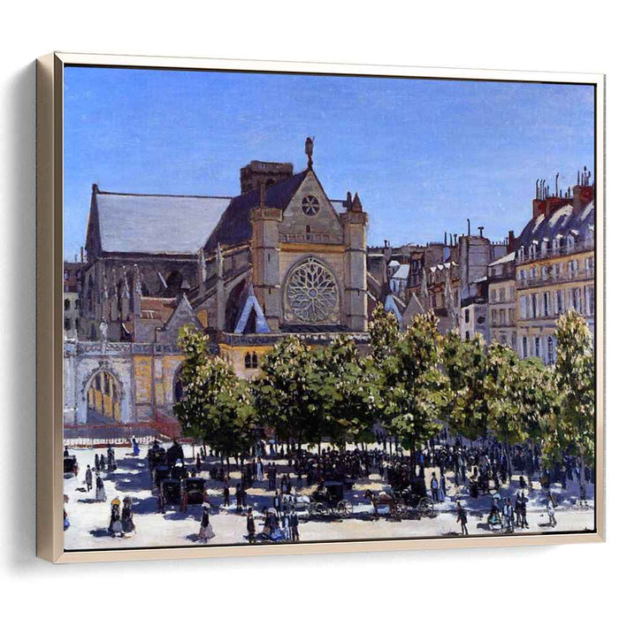 Saint Germain l'Auxerrois (1867) by Claude Monet