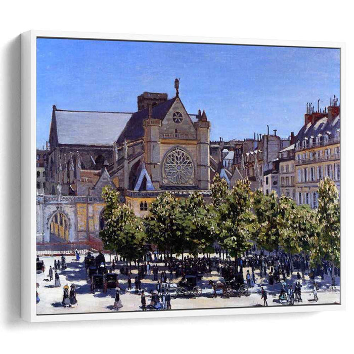 Saint Germain l'Auxerrois (1867) by Claude Monet