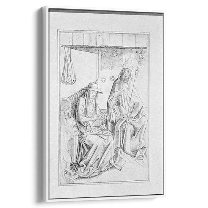 Saint Gregory the Great and St. Jerome by Rogier van der Weyden