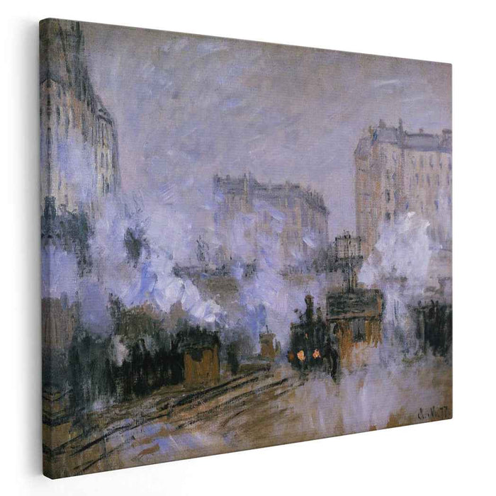 Saint-Lazare Station, Arrival of a Train by Claude Monet