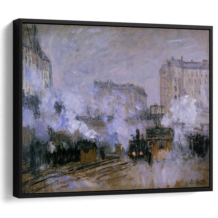 Saint-Lazare Station, Arrival of a Train by Claude Monet