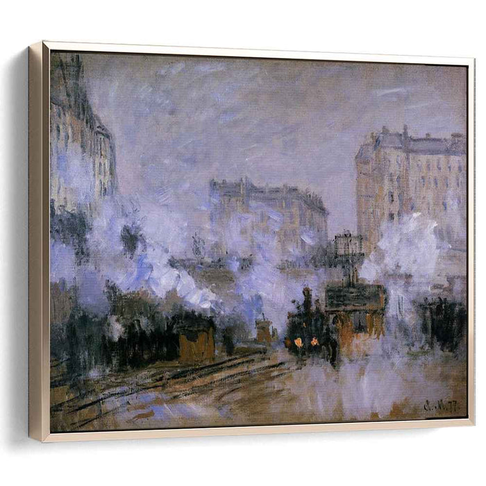 Saint-Lazare Station, Arrival of a Train by Claude Monet