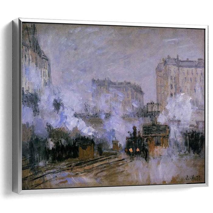 Saint-Lazare Station, Arrival of a Train by Claude Monet