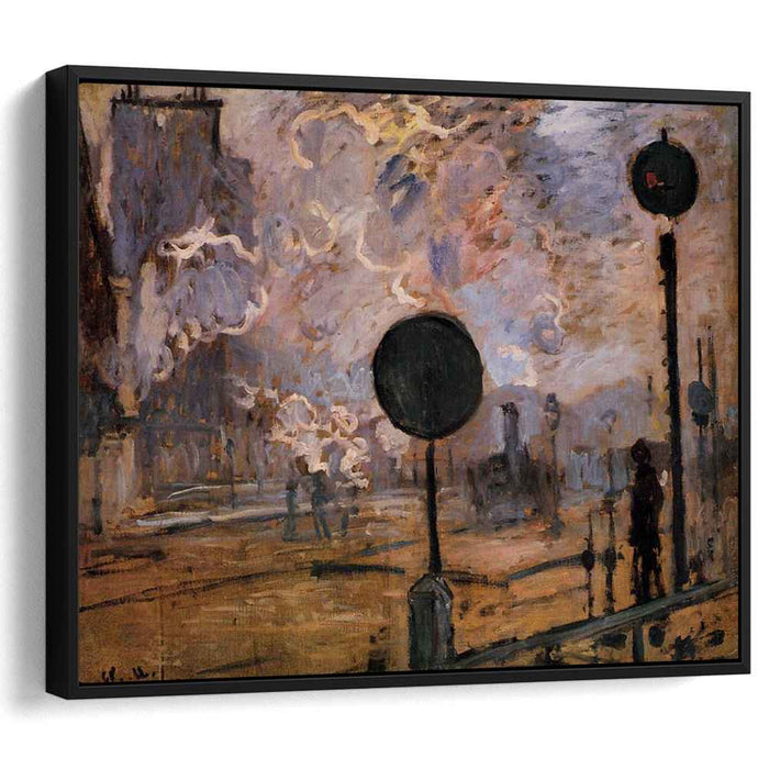 Saint-Lazare Station, Exterior by Claude Monet