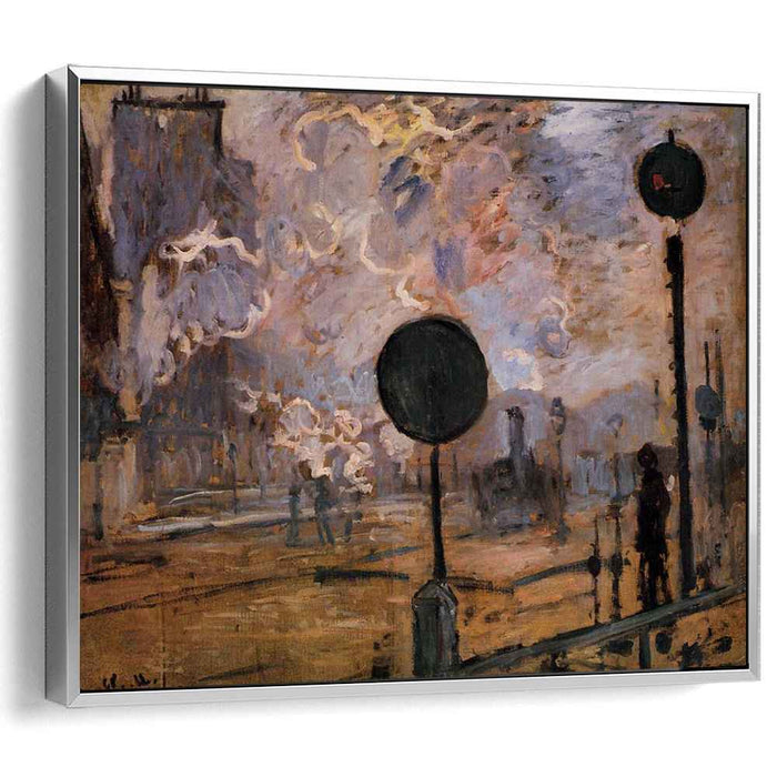 Saint-Lazare Station, Exterior by Claude Monet