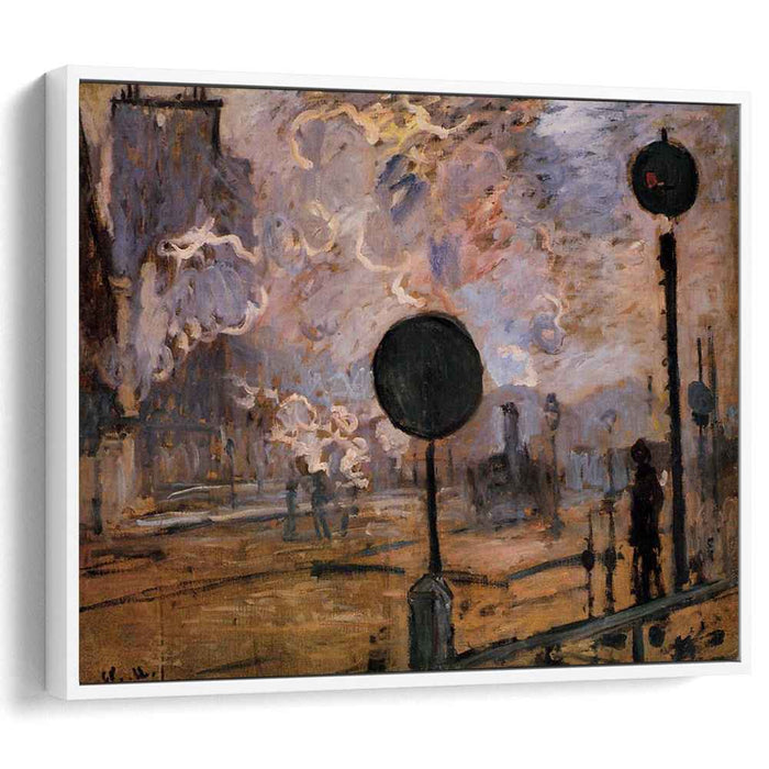 Saint-Lazare Station, Exterior by Claude Monet