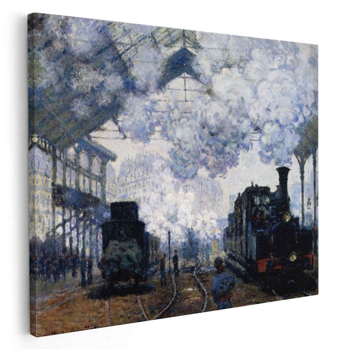 Saint-Lazare Station, Exterior by Claude Monet