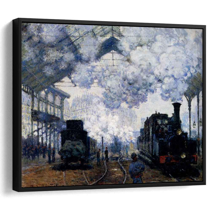 Saint-Lazare Station, Exterior by Claude Monet