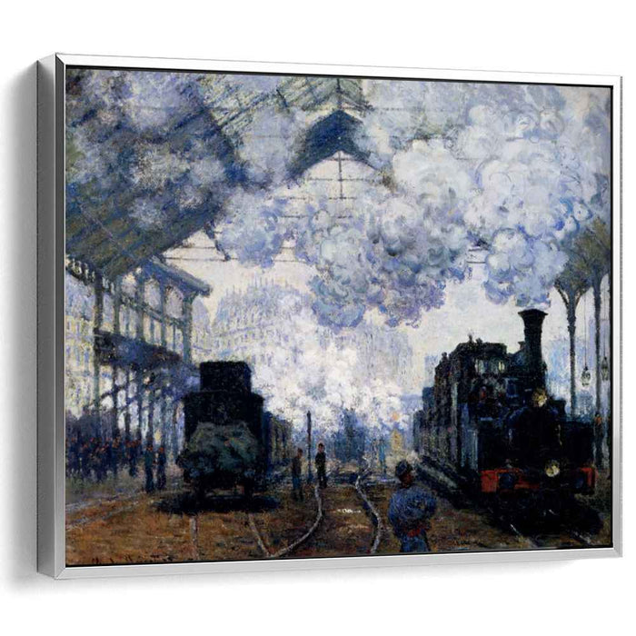 Saint-Lazare Station, Exterior by Claude Monet