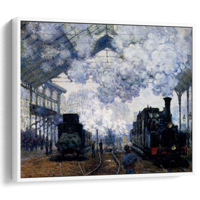 Saint-Lazare Station, Exterior by Claude Monet
