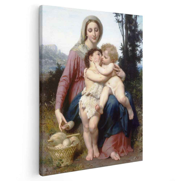 Holy family (1863) by William-Adolphe Bouguereau