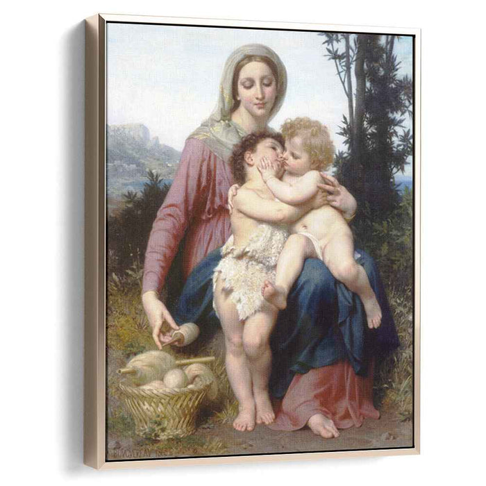 Holy family (1863) by William-Adolphe Bouguereau