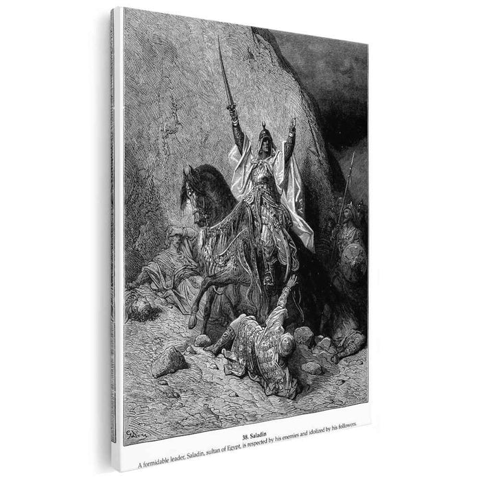 Saladin by Gustave Dore
